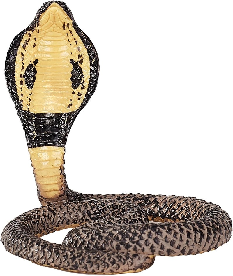 MOJO King Cobra Snake Wildlife Animal Model Toy Figure - Image 1